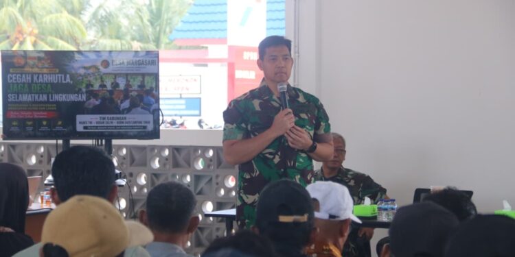 Sinergi TNI dan Masyarakat Wujudkan Wilayah Bebas Karhutla