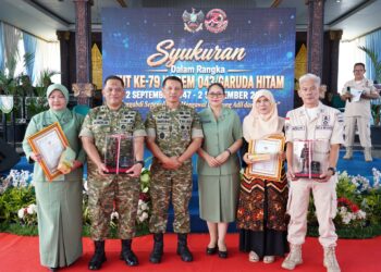 79 Tahun Mengabdi, Korem 043/Gatam Teguhkan Komitmen Pengabdian untuk Lampung