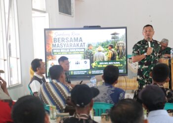 Penyuluhan Karhutla : Tim Mabes TNI Ajak Warga Jaga Hutan Dari Api