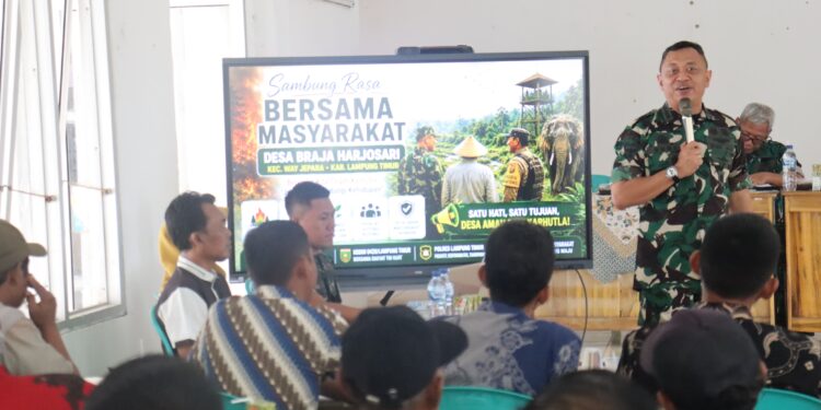 Penyuluhan Karhutla : Tim Mabes TNI Ajak Warga Jaga Hutan Dari Api