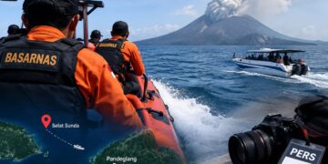 Lima Jurnalis Tak Kunjung Kabar Usai Berangkat dari Anyer, Basarnas Sisir Perairan Anak Krakatau