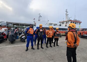 Basarnas Lampung Kerahkan Dua RIB Cari Jurnalis Hilang Kontak di Selat Sunda