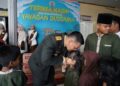 Tak Sekadar Upacara, HUT ke-81 TNI di Lampung Diisi Anjangsana ke Panti Asuhan