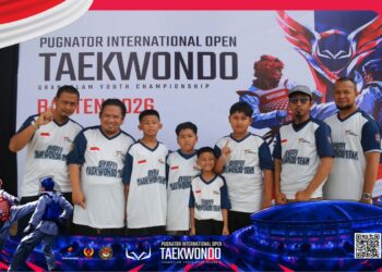 Syafi’i Taekwondo Team Raih Medali Perak di International Pugnator Open Taekwondo 2026