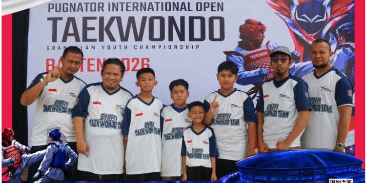 Syafi’i Taekwondo Team Raih Medali Perak di International Pugnator Open Taekwondo 2026