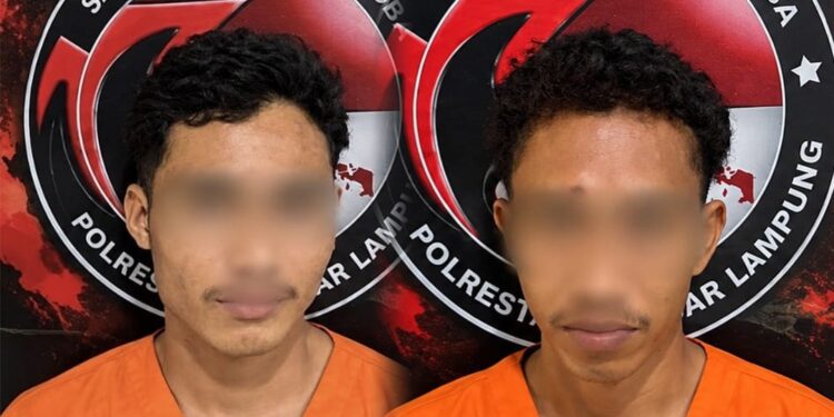 Dua Buruh Nyambi Jual Sabu di Bandar Lampung, 11 Gram Disita Polisi